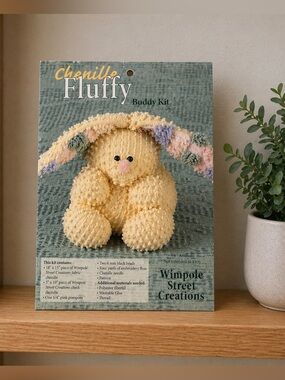 Vintage 1990’s Wimpole Street Creations - Chenille Fluffy Buddy